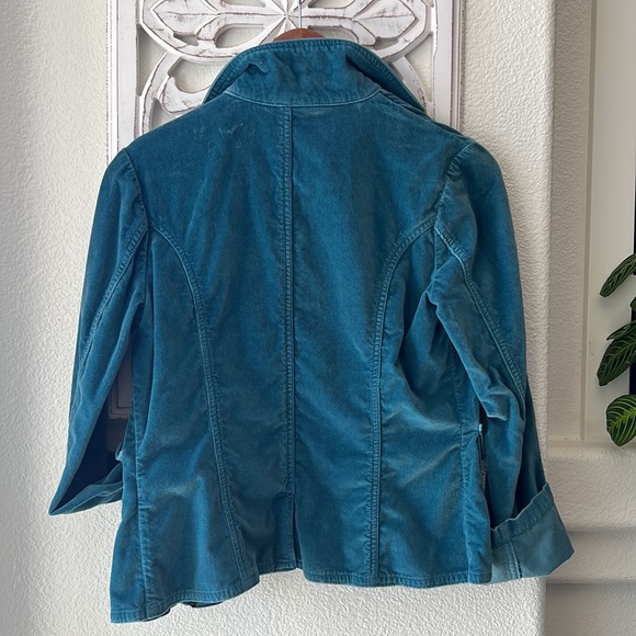 Velvety blazer. - Picture 4 of 4